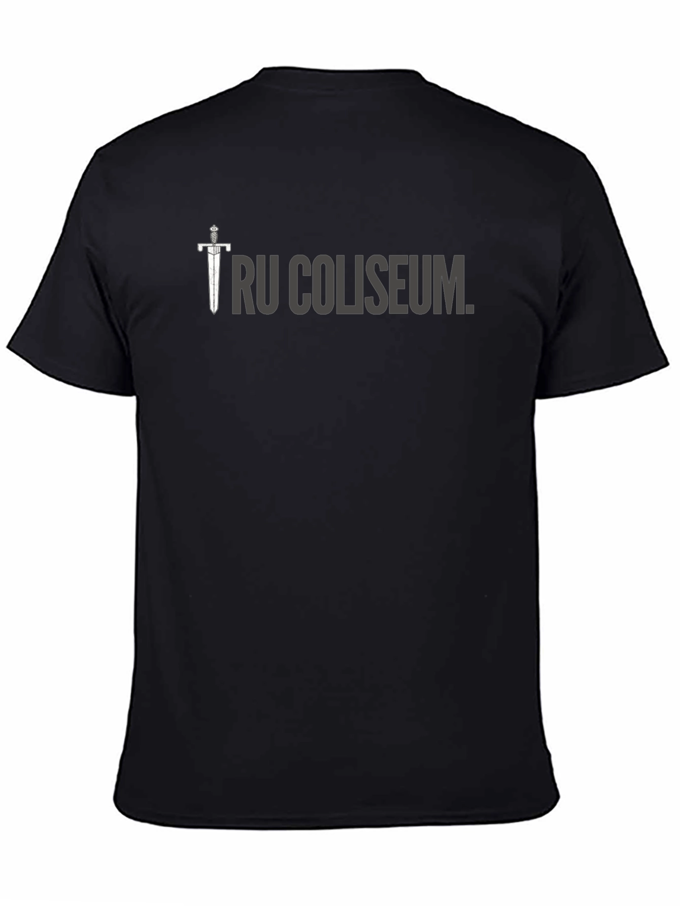 Tru Coliseum Black Graphic Tee