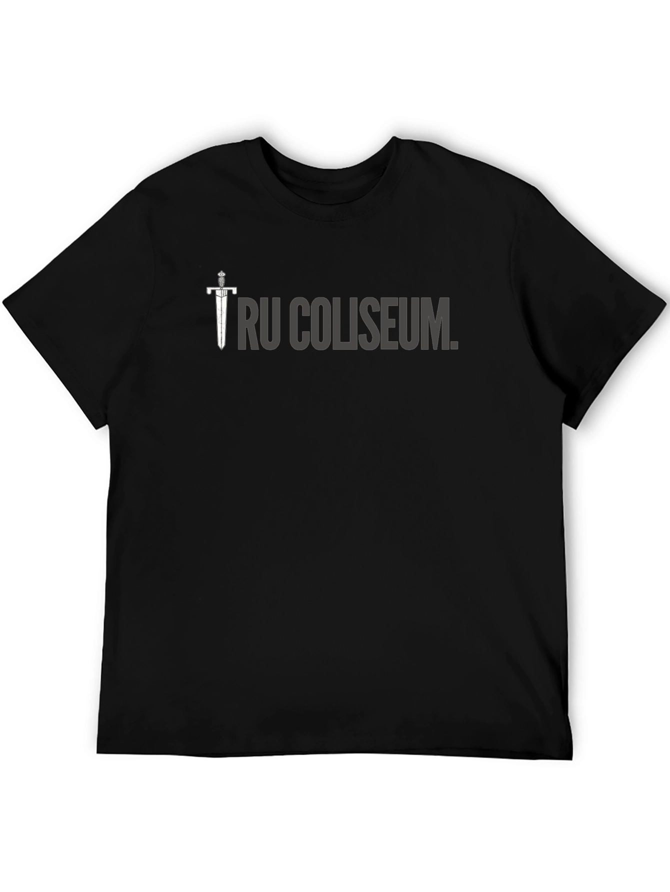 Tru Coliseum Black Graphic Tee