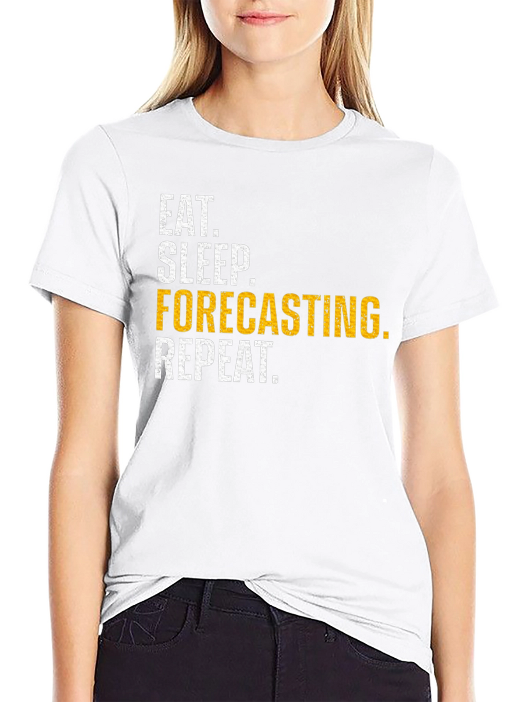 Eat Sleep Forecasting Repeat T-Shirt