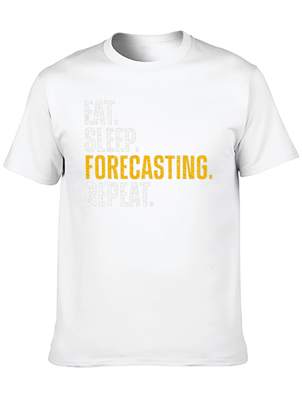 Eat Sleep Forecasting Repeat T-Shirt
