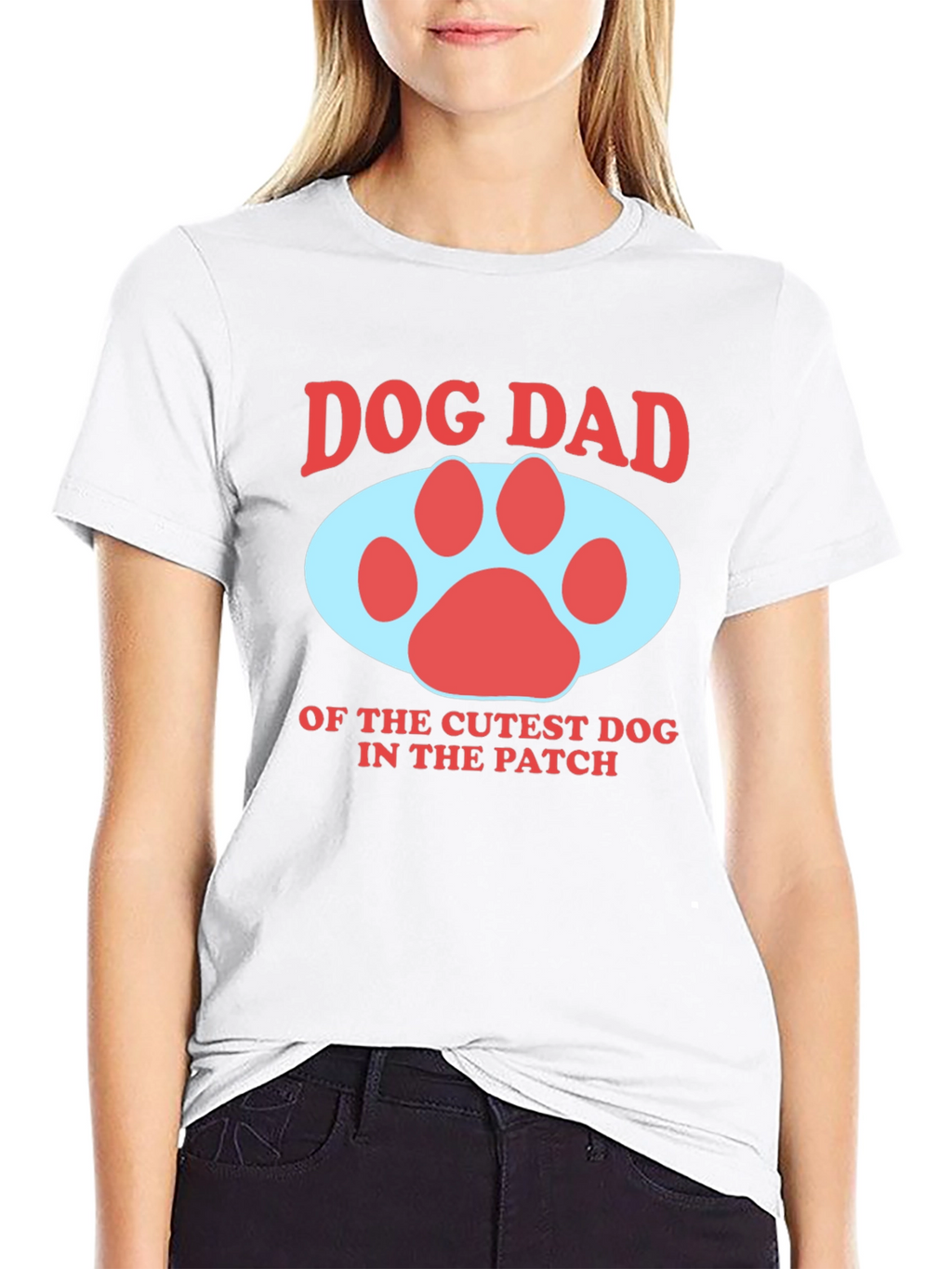 Dog Dad T-Shirt - Cutest Dog in the Patch