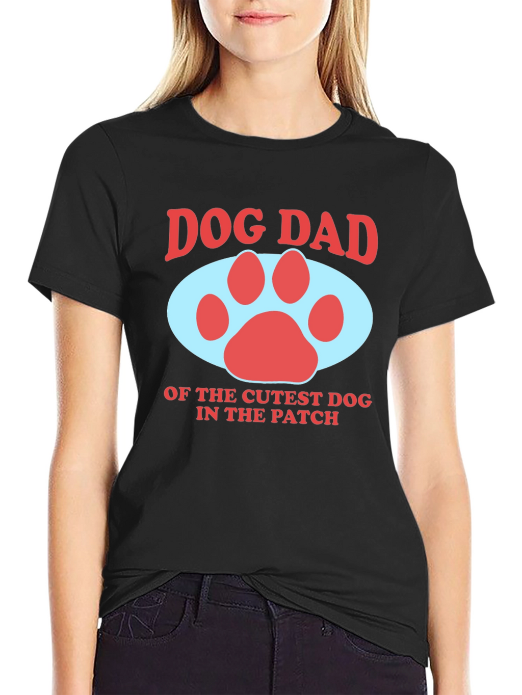 Dog Dad T-Shirt - Cutest Dog in the Patch