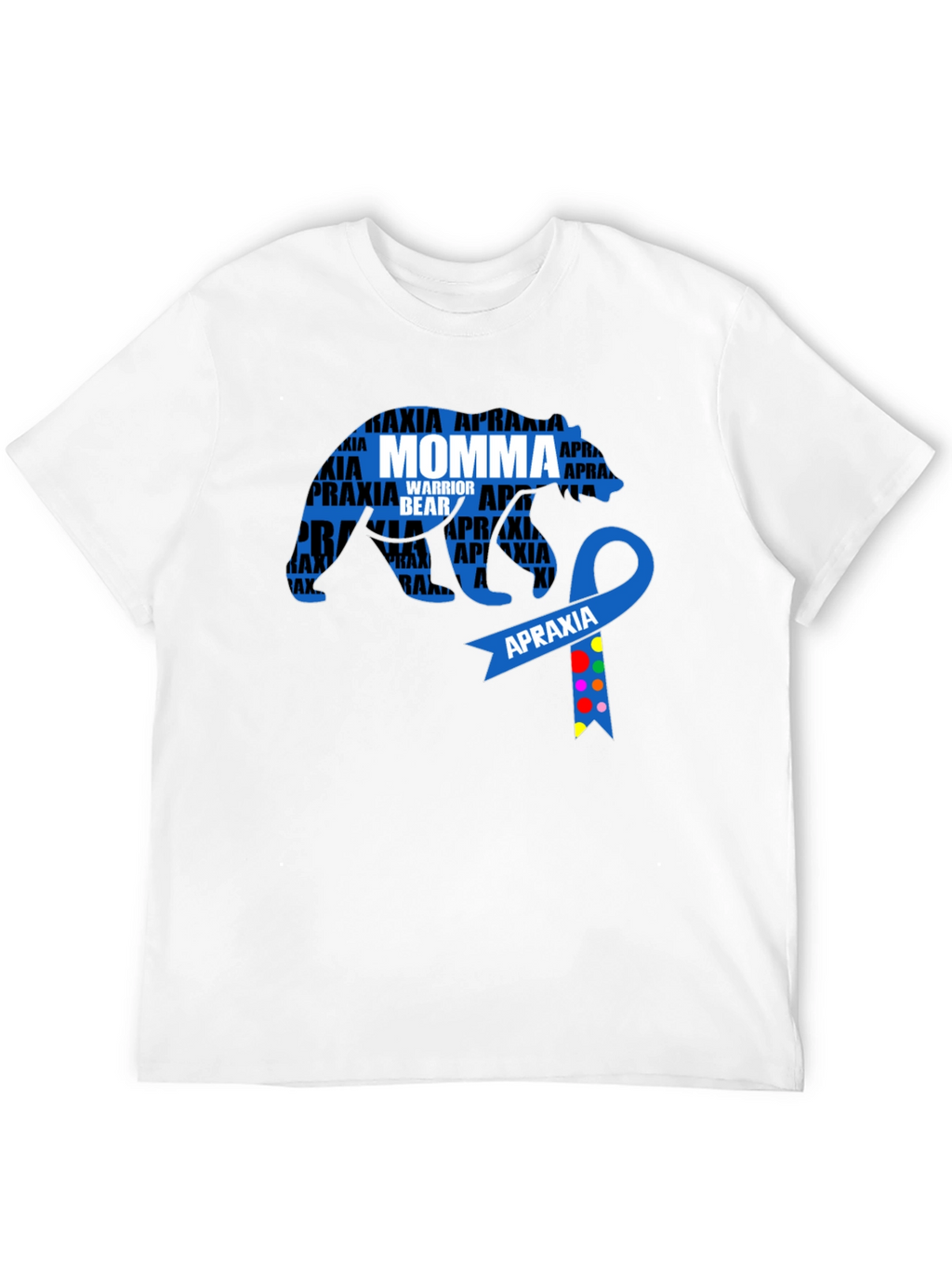 Apraxia Awareness Momma Bear Graphic Tee
