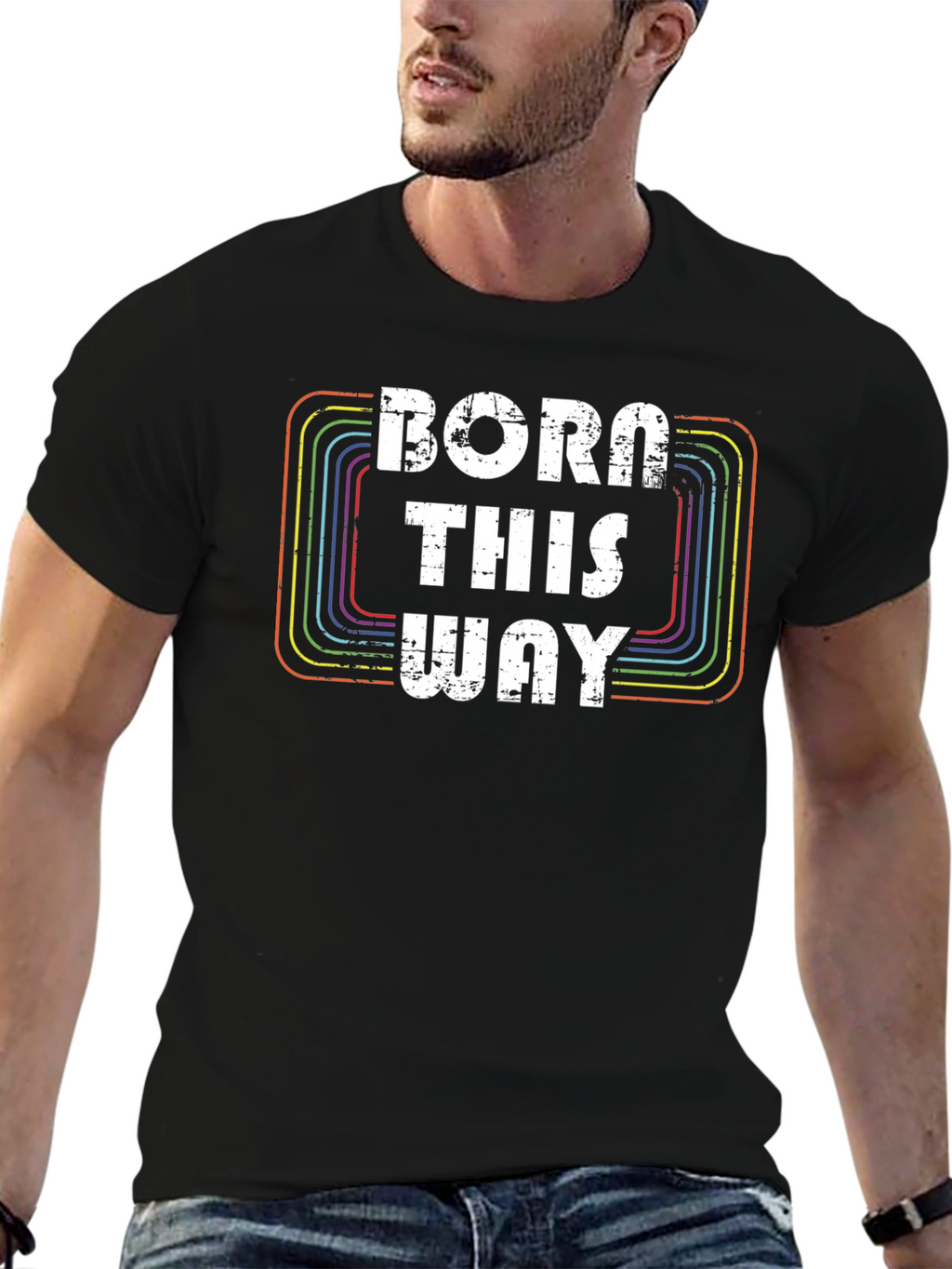 Born This Way Graphic T-Shirt
