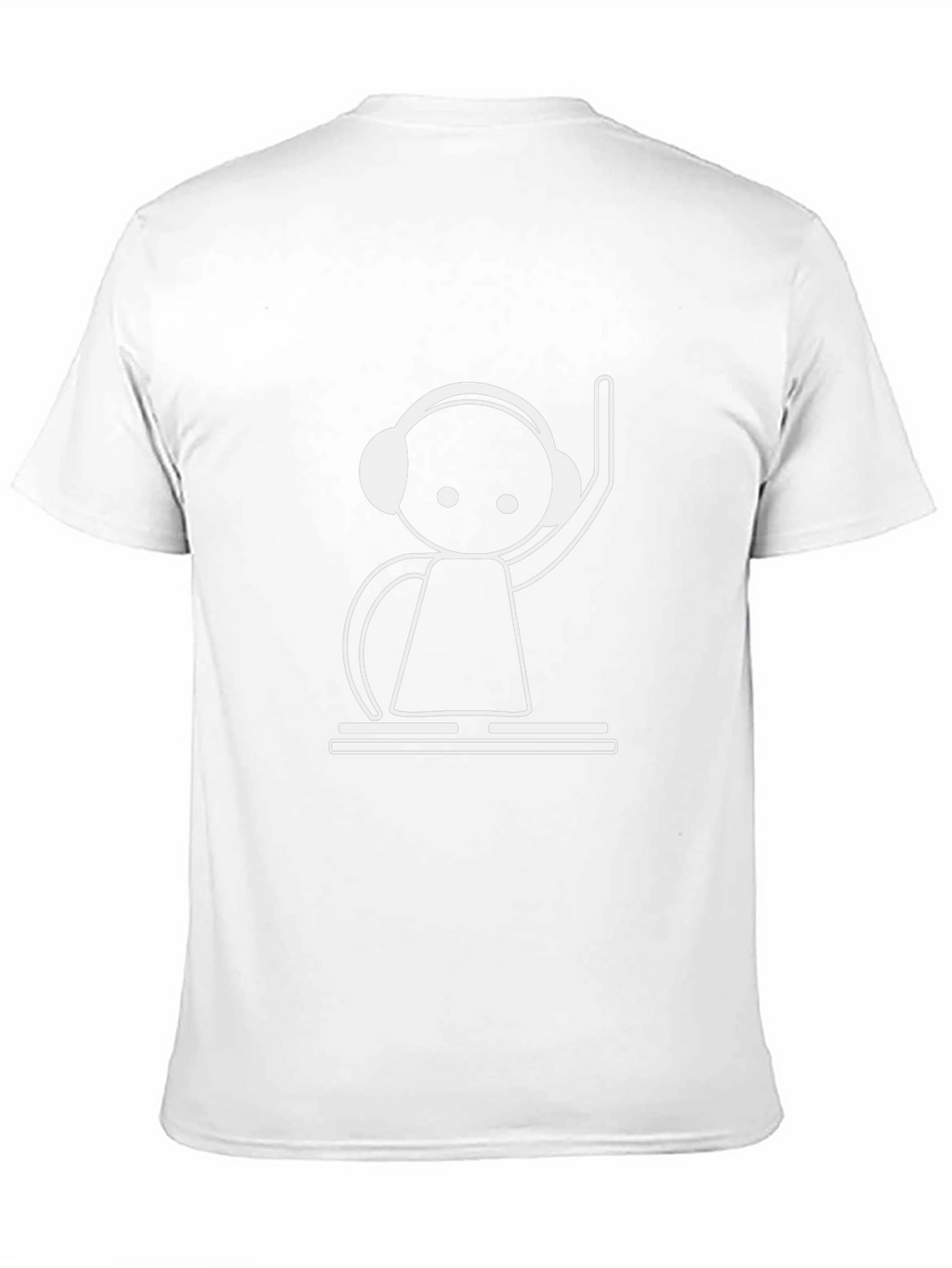 DJ Graphic Tee - Cool Black Cotton T-Shirt