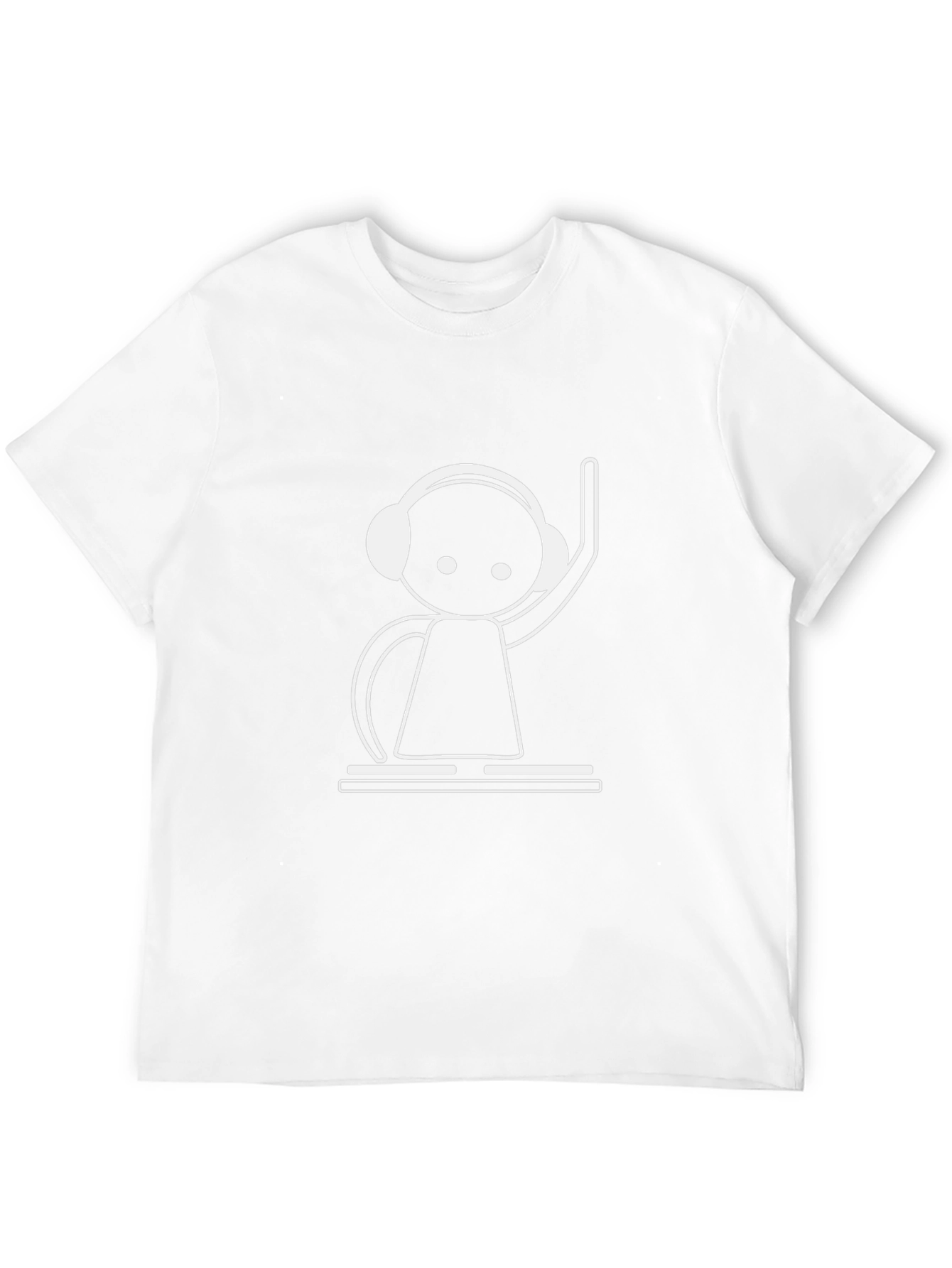 DJ Graphic Tee - Cool Black Cotton T-Shirt