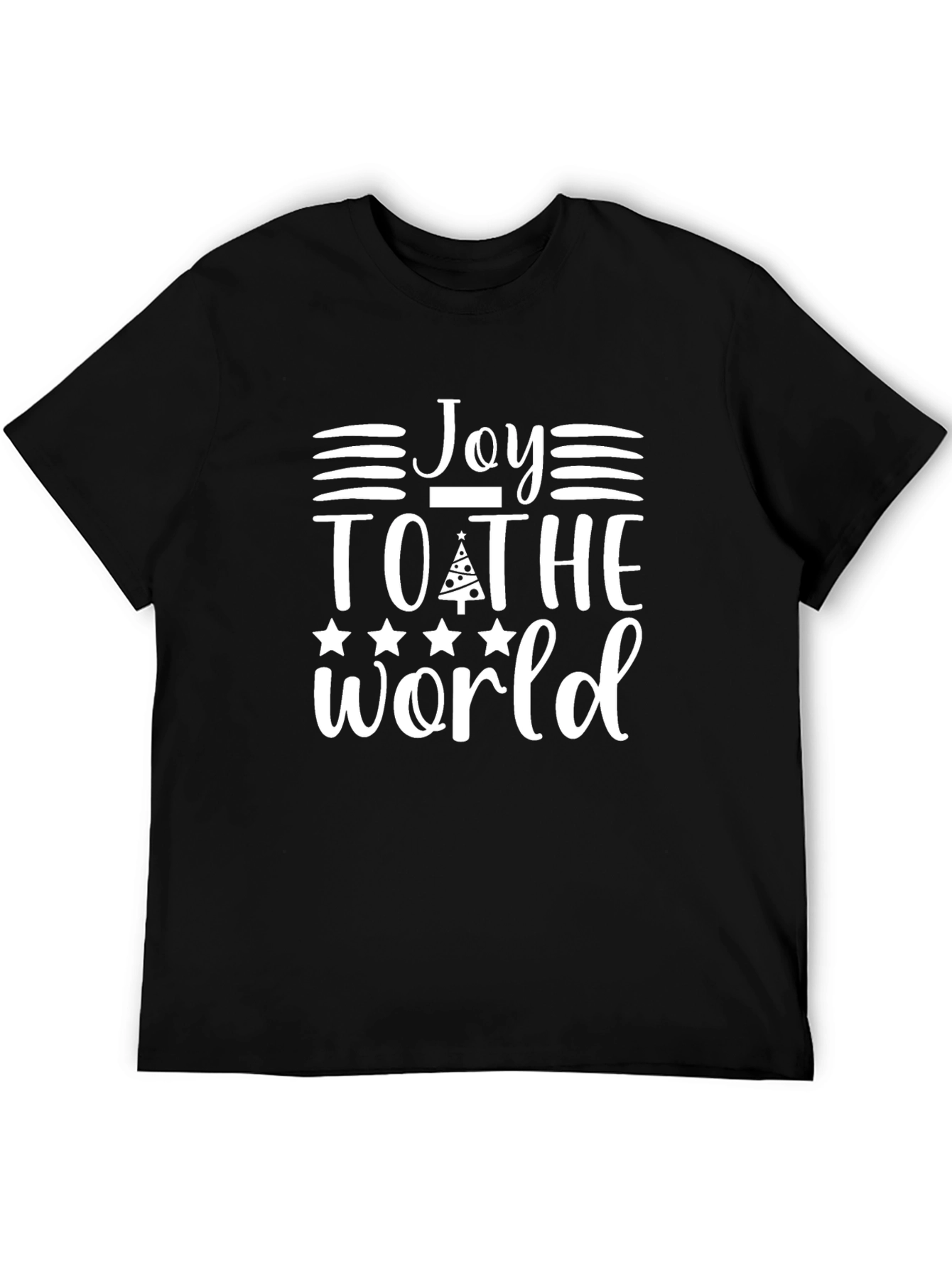 Joy to the World Christmas Graphic T-Shirt