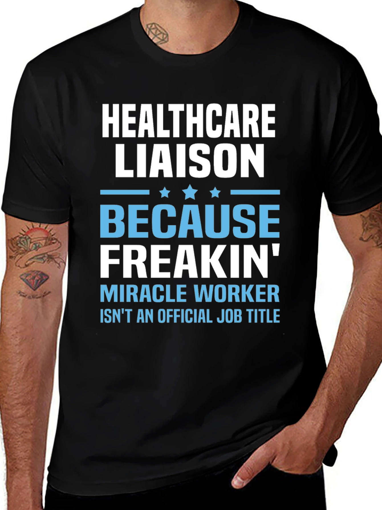Healthcare Liaison Funny Job Title T-Shirt