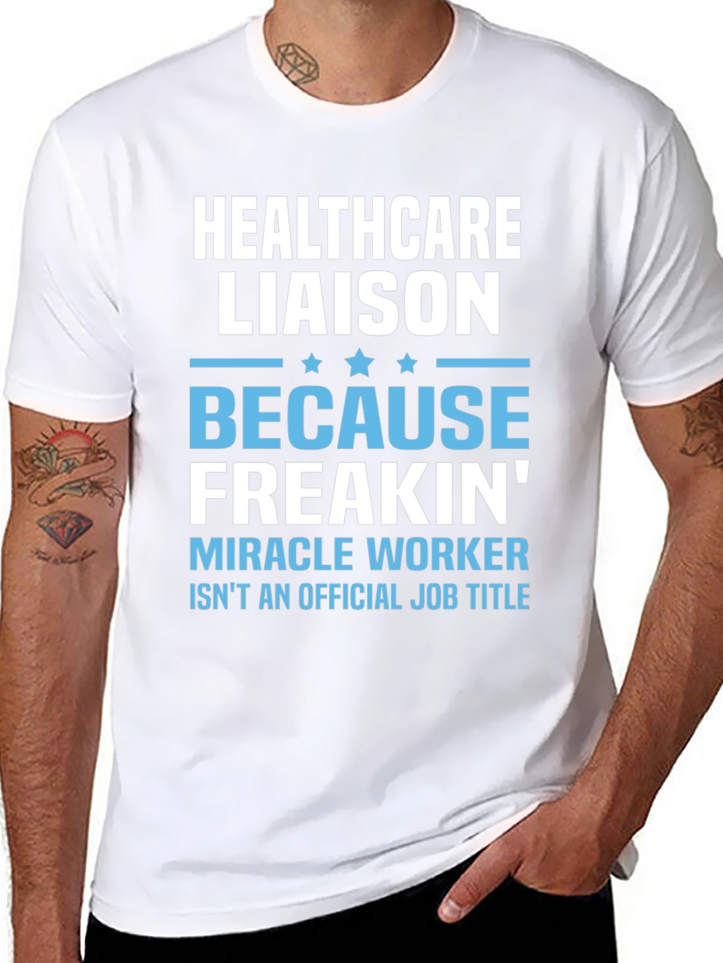 Healthcare Liaison Funny Job Title T-Shirt