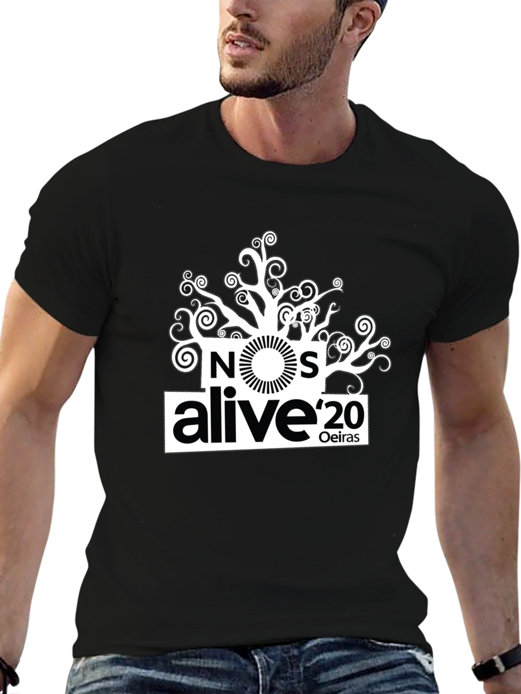 NOS Alive 20 Black T-Shirt