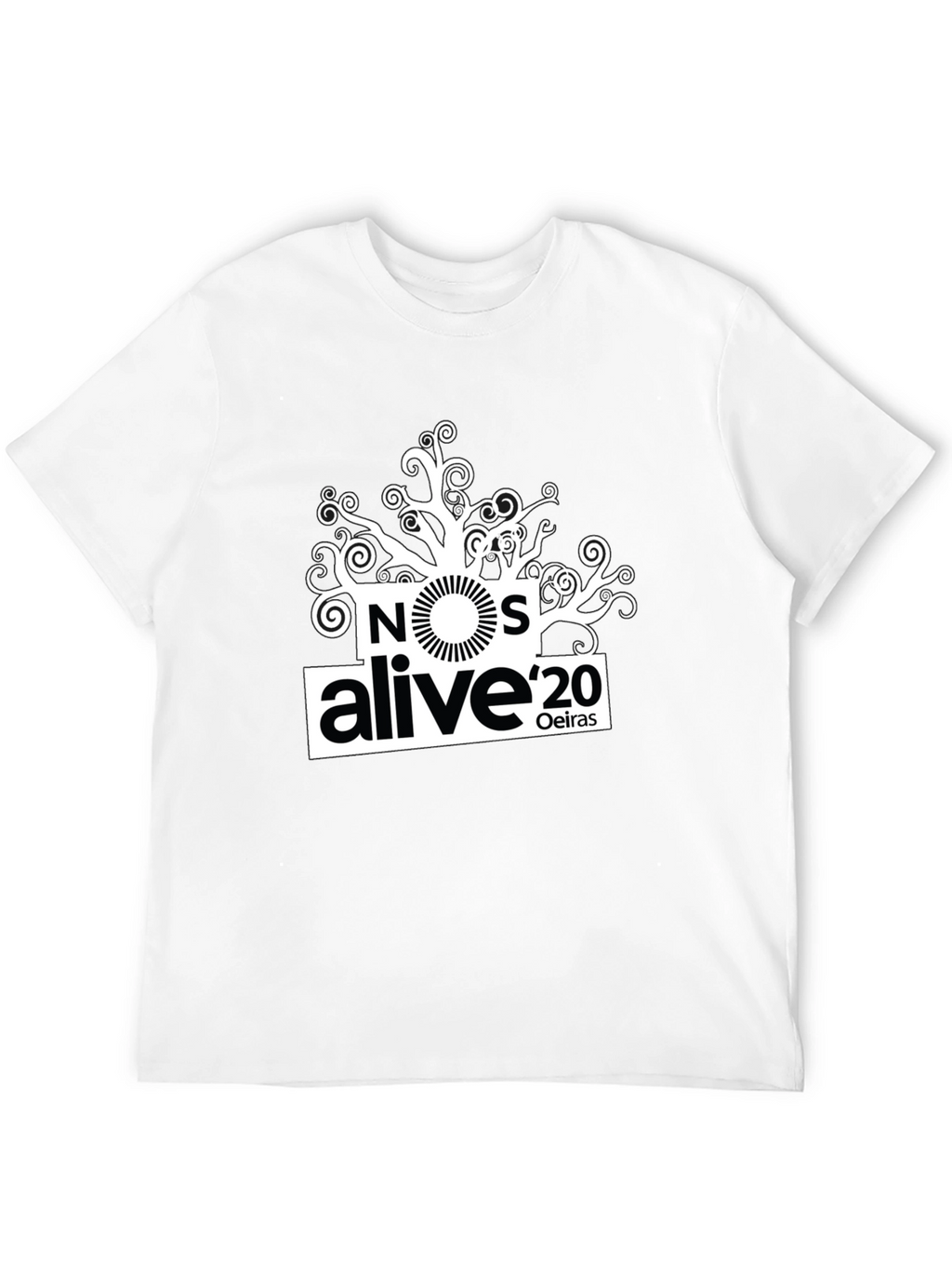 NOS Alive 20 Black T-Shirt