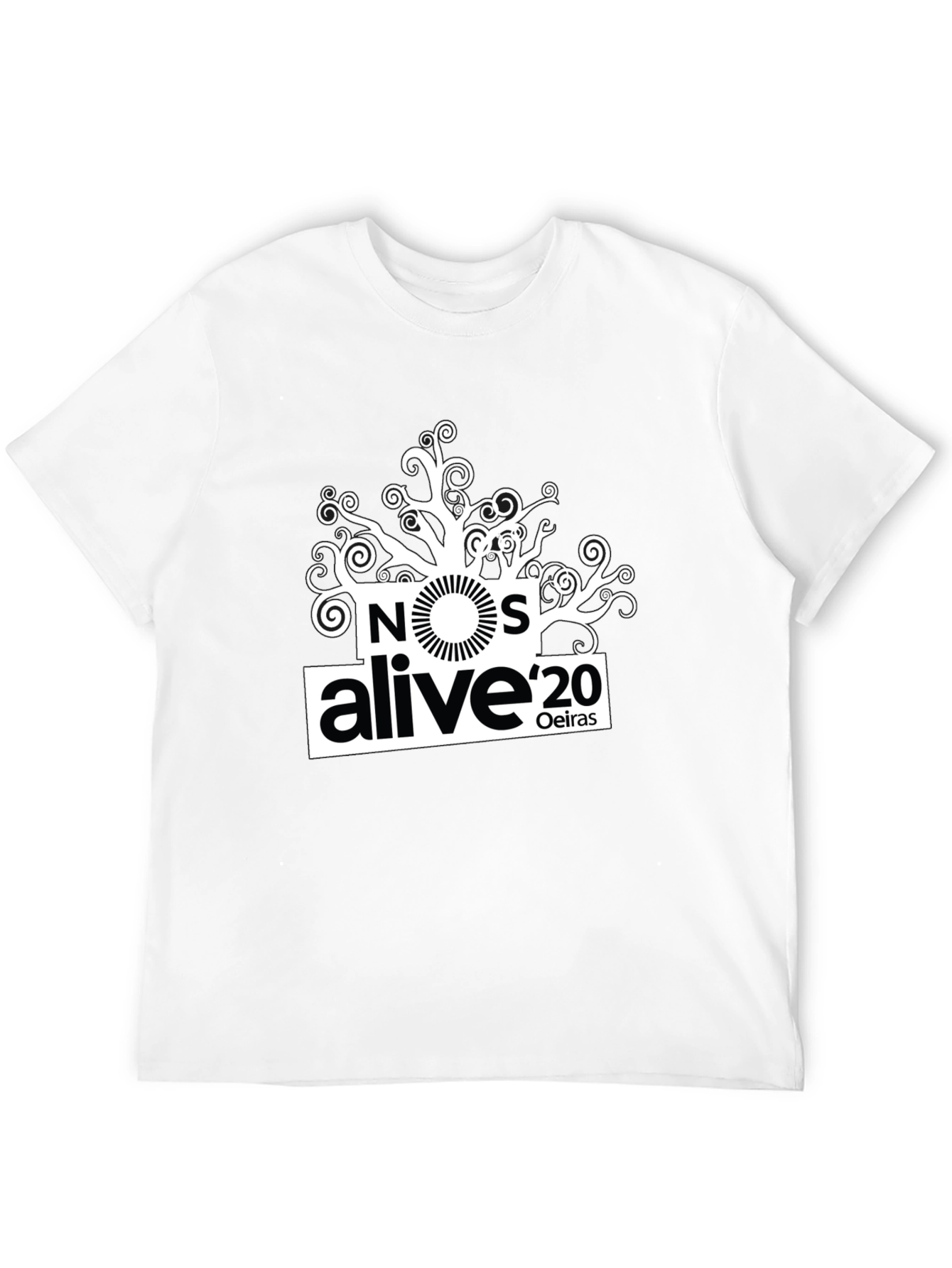 NOS Alive 20 Black T-Shirt