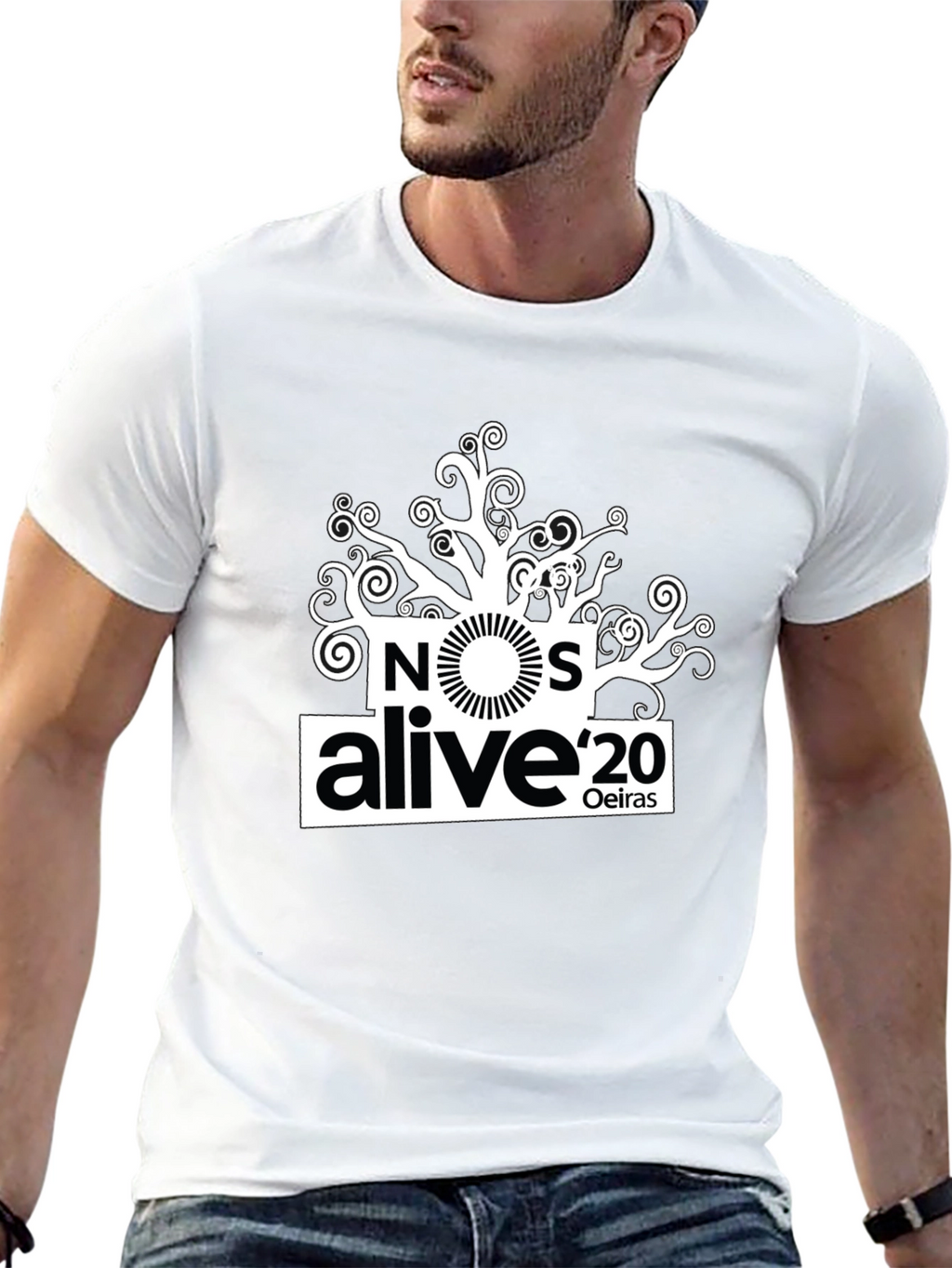 NOS Alive 20 Black T-Shirt