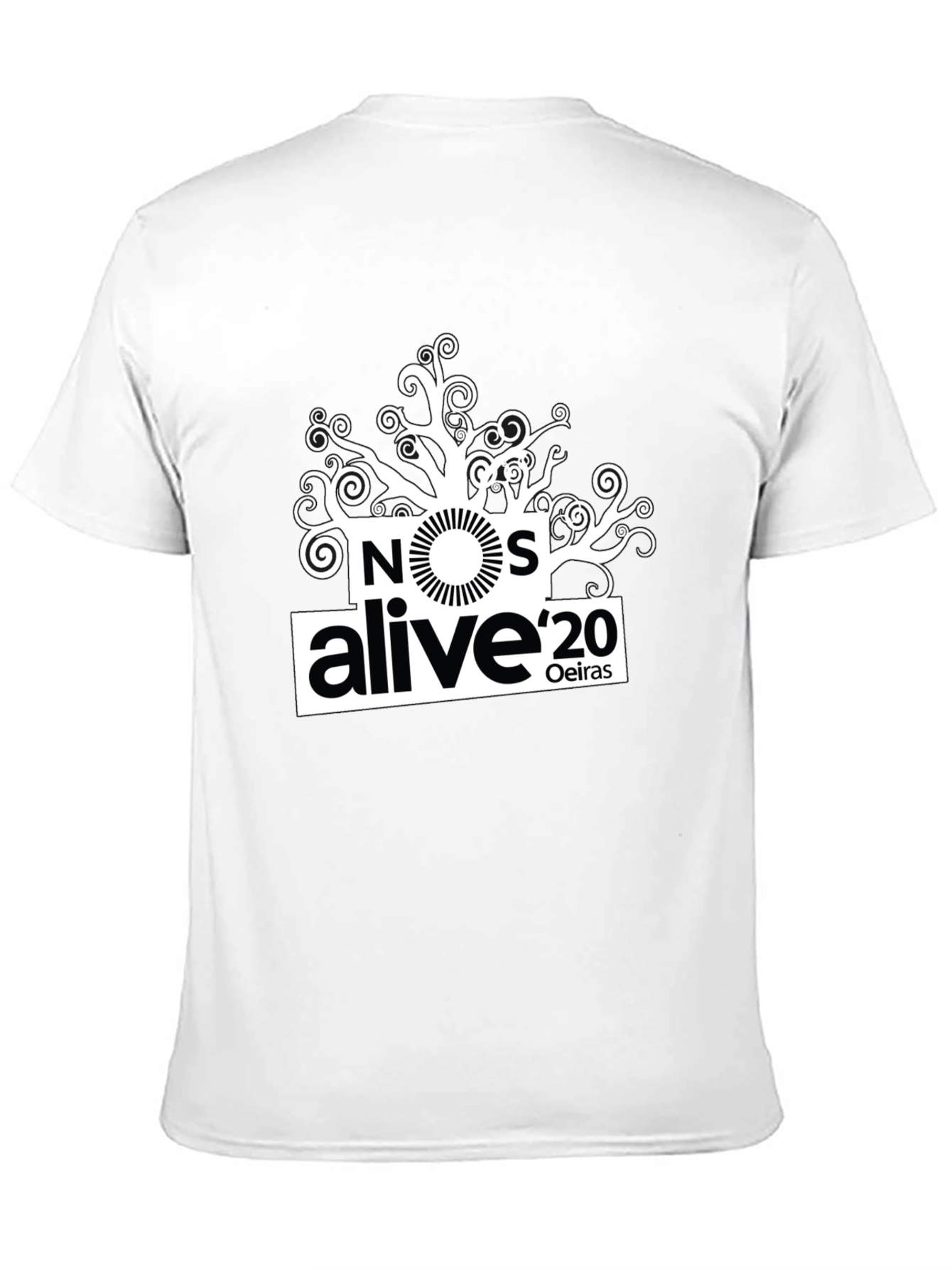 NOS Alive 20 Black T-Shirt