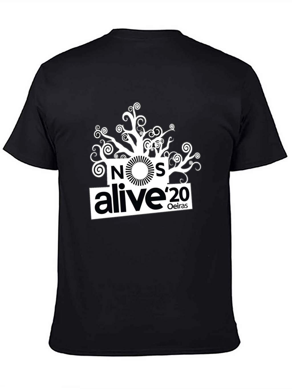 NOS Alive 20 Black T-Shirt