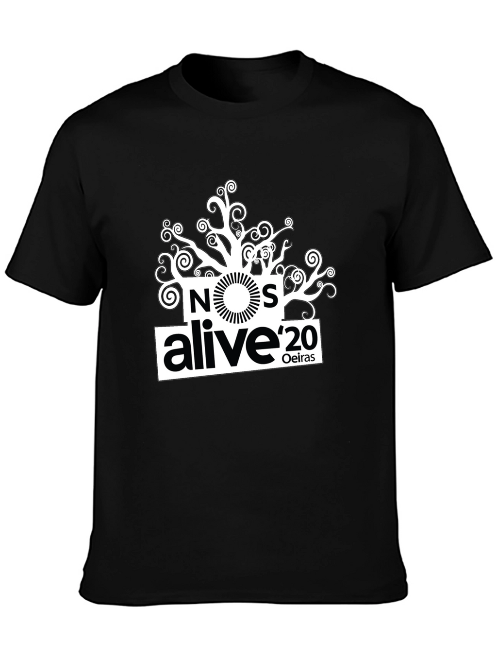 NOS Alive 20 Black T-Shirt