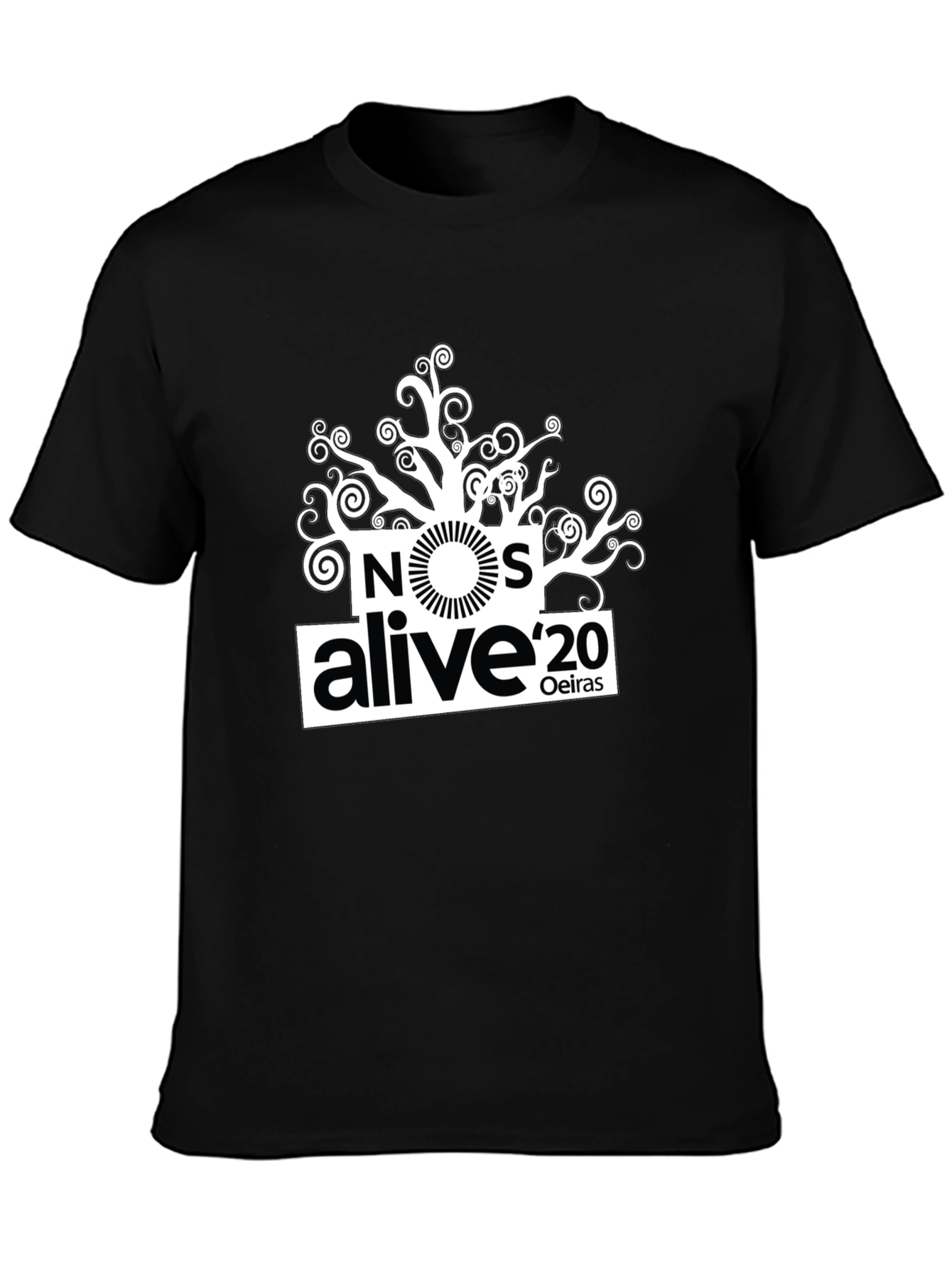 NOS Alive 20 Black T-Shirt