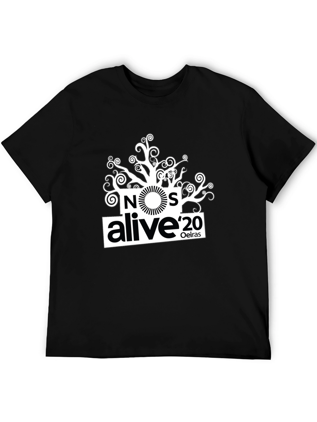 NOS Alive 20 Black T-Shirt