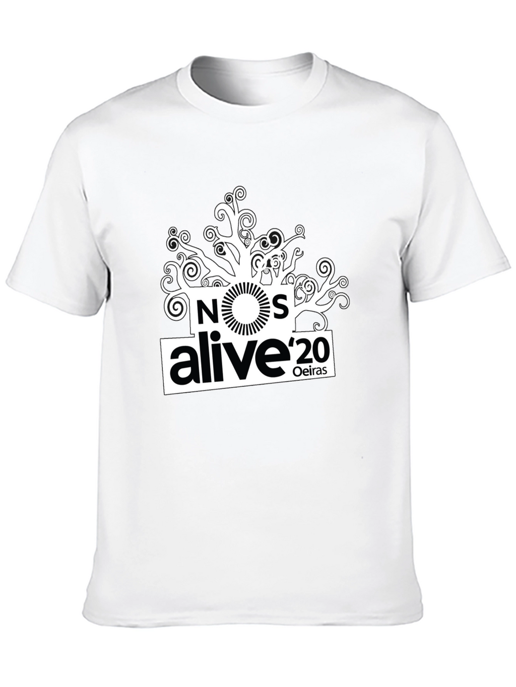 NOS Alive 20 Black T-Shirt