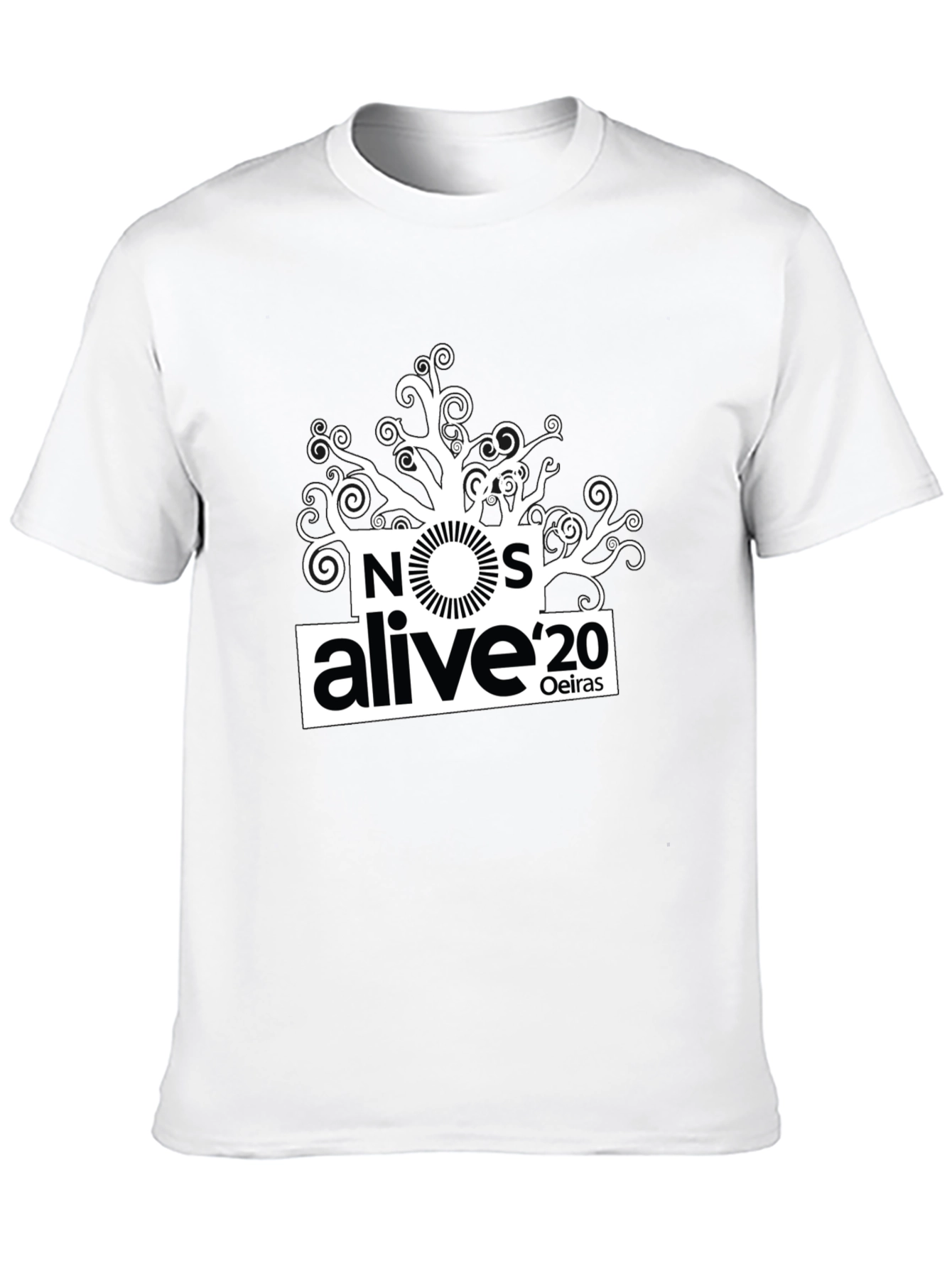NOS Alive 20 Black T-Shirt