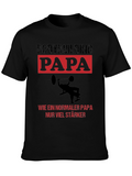 Bodybuilding Papa T-Shirt - Strong Dad Edition