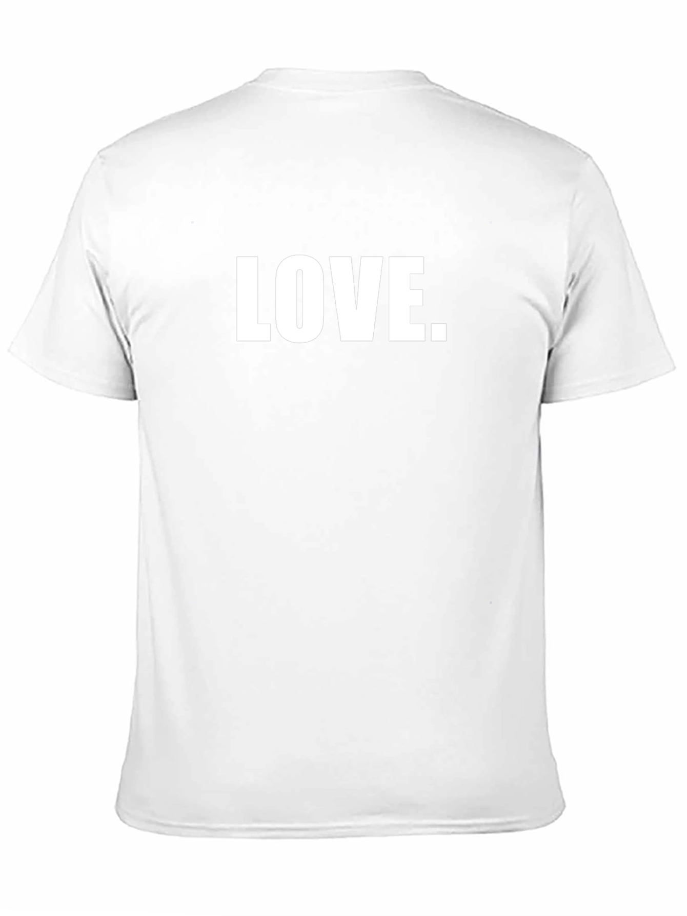 Love Graphic Black T-Shirt - Simple and Stylish