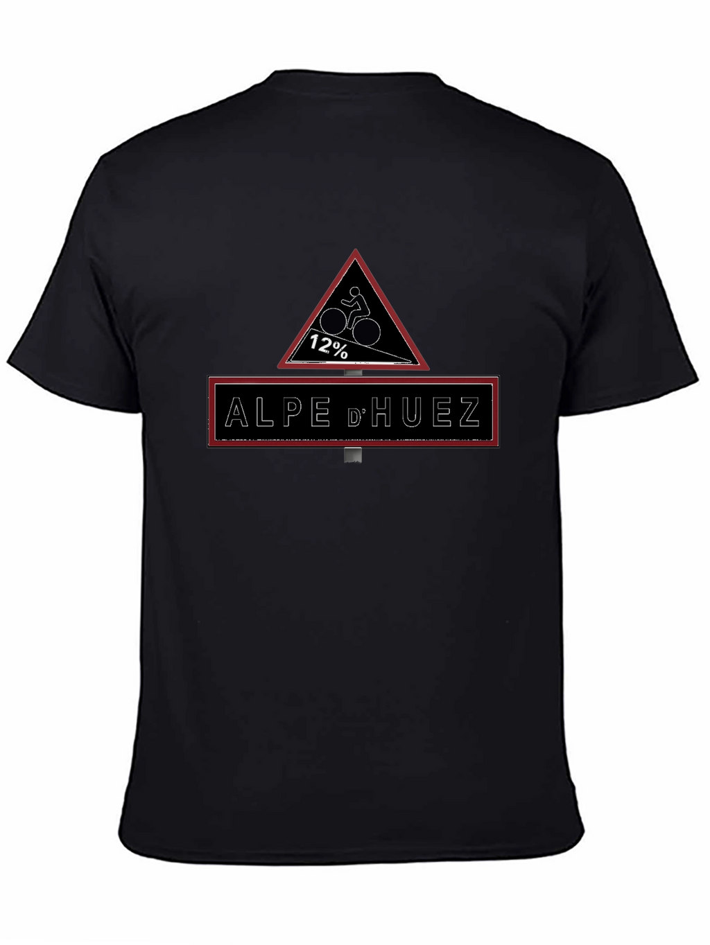 Alpe dHuez Cycling T-Shirt - 12% Gradient