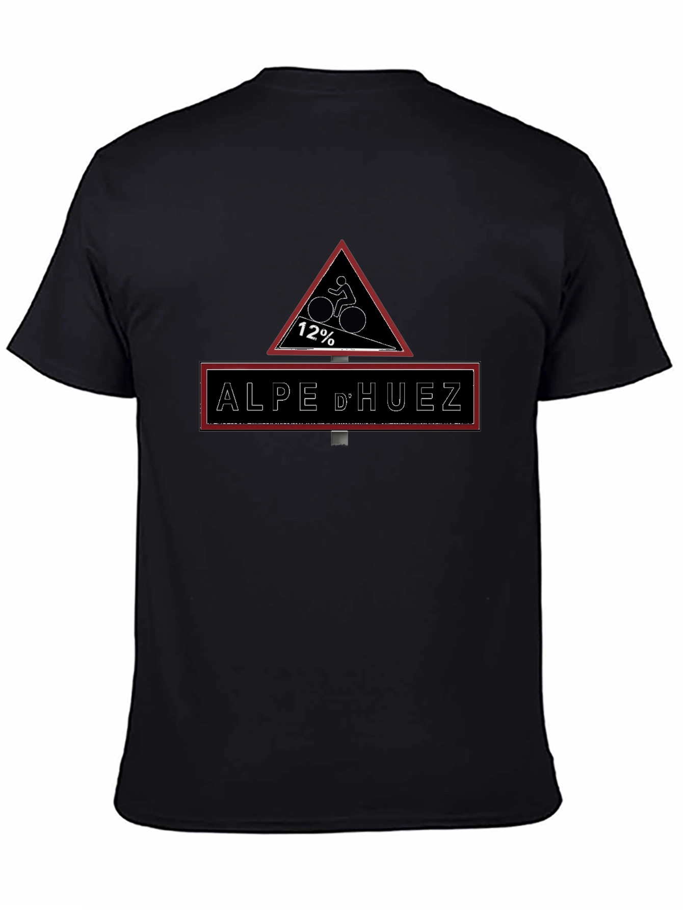 Alpe dHuez Cycling T-Shirt - 12% Gradient