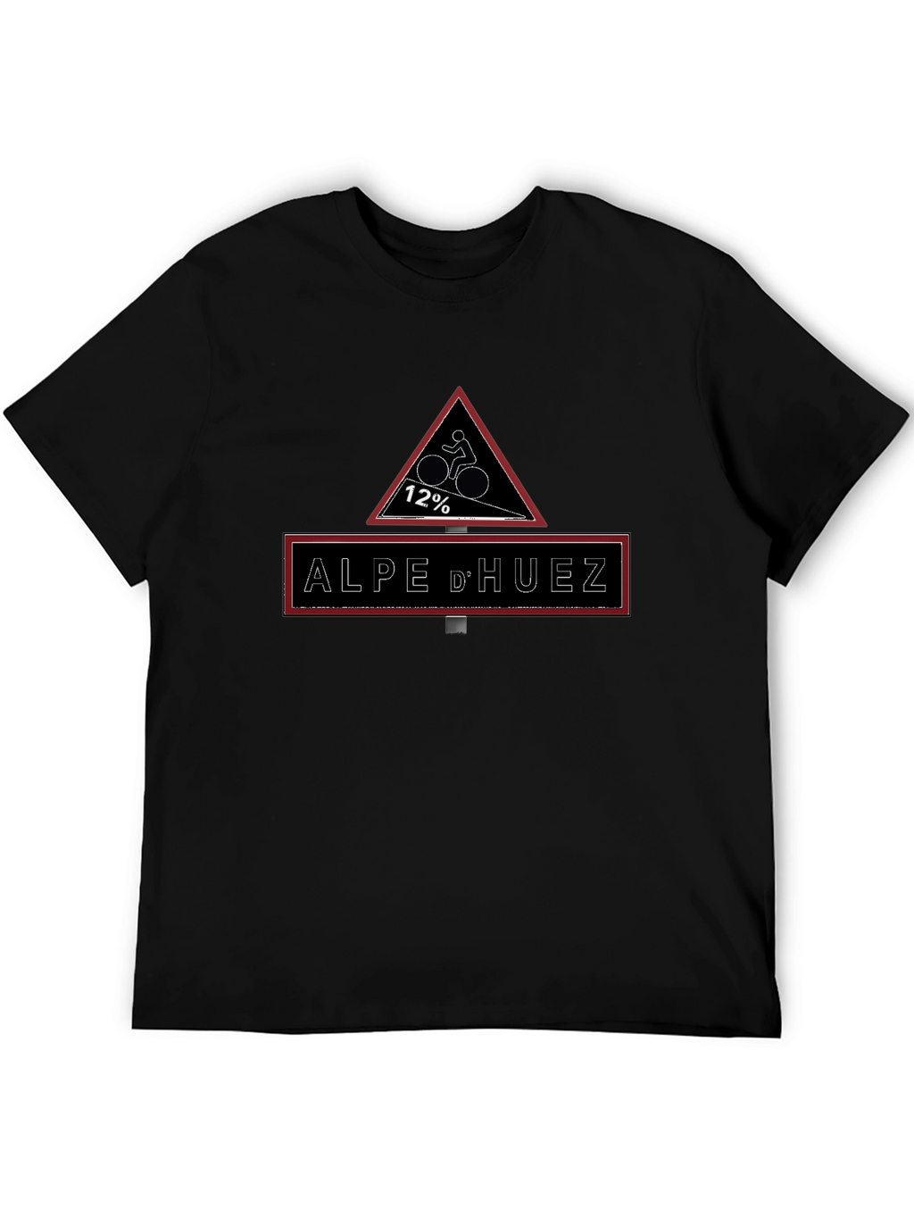 Alpe dHuez Cycling T-Shirt - 12% Gradient