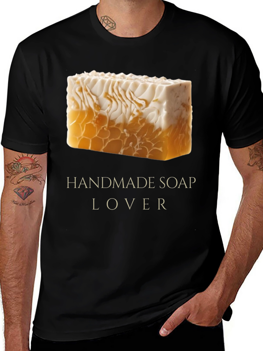 Handmade Soap Lover T-Shirt Unique Design