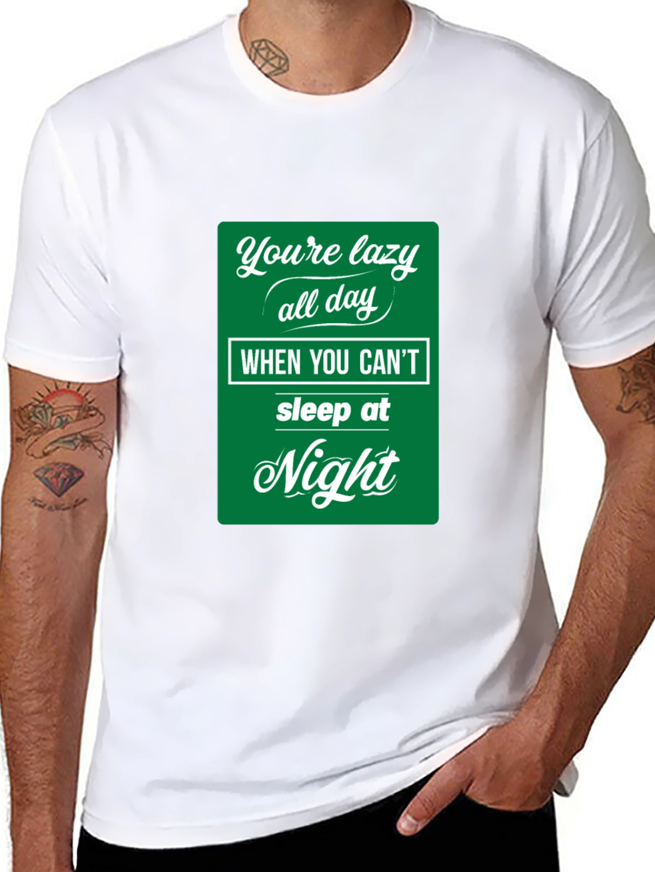 Lazy All Day Graphic Tee