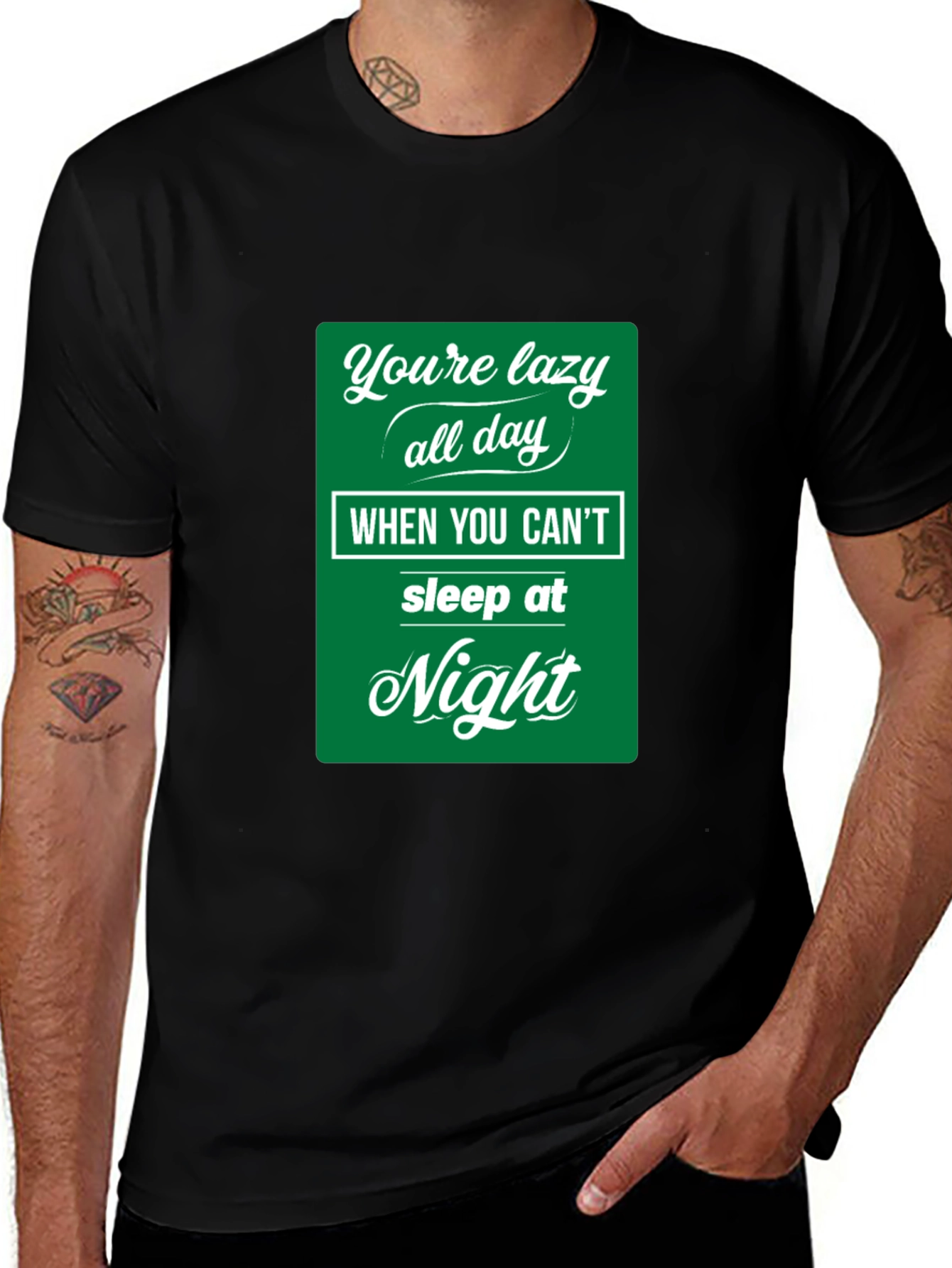 Lazy All Day Graphic Tee