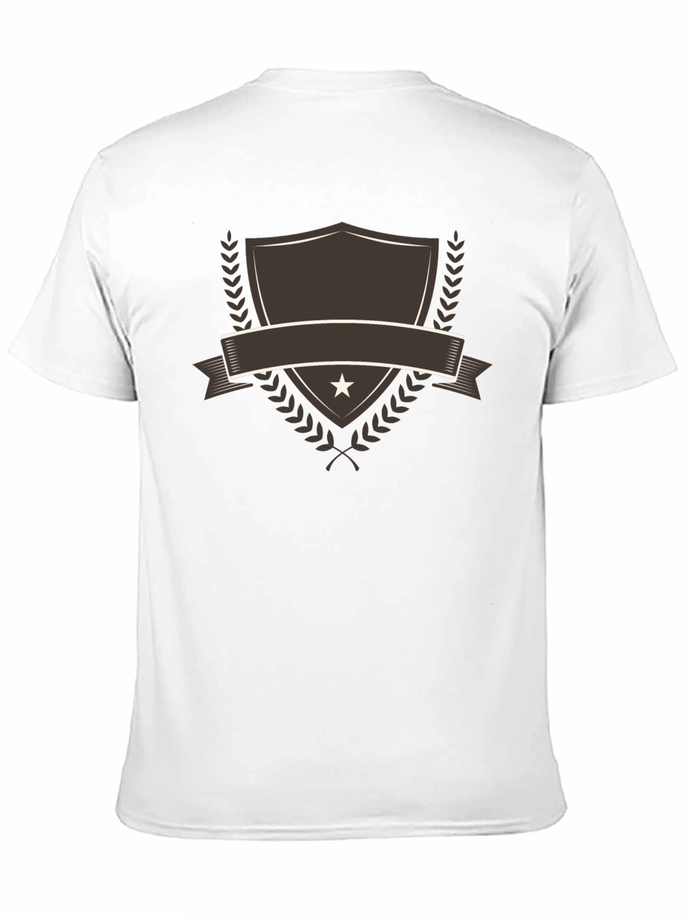 Emblem Shield Graphic Tee - Stylish Casual Shirt