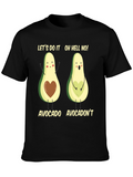 Avocado Pun T-Shirt: Lets Do It! Avocadont!