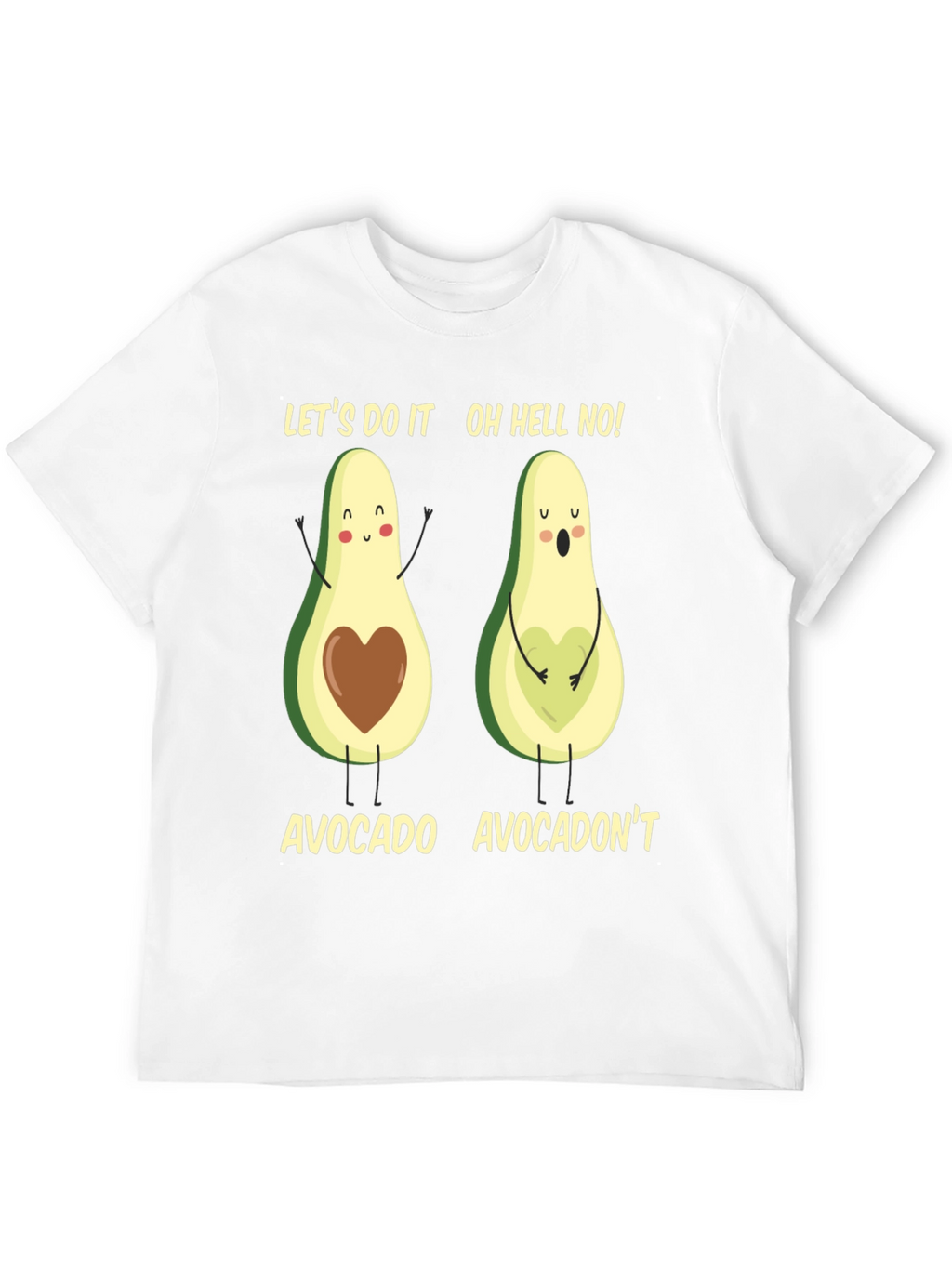 Avocado Pun T-Shirt: Lets Do It! Avocadont!