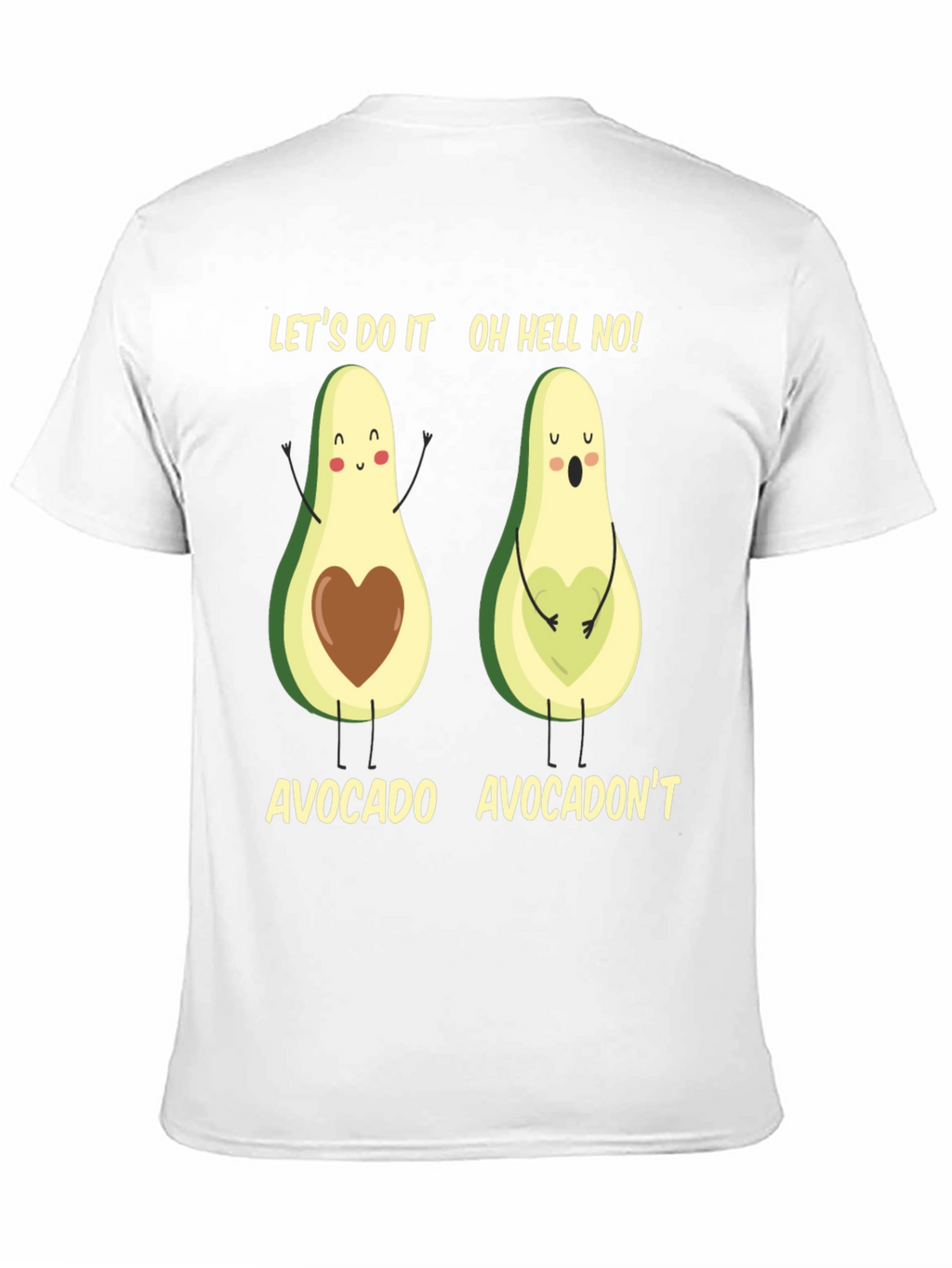 Avocado Pun T-Shirt: Lets Do It! Avocadont!
