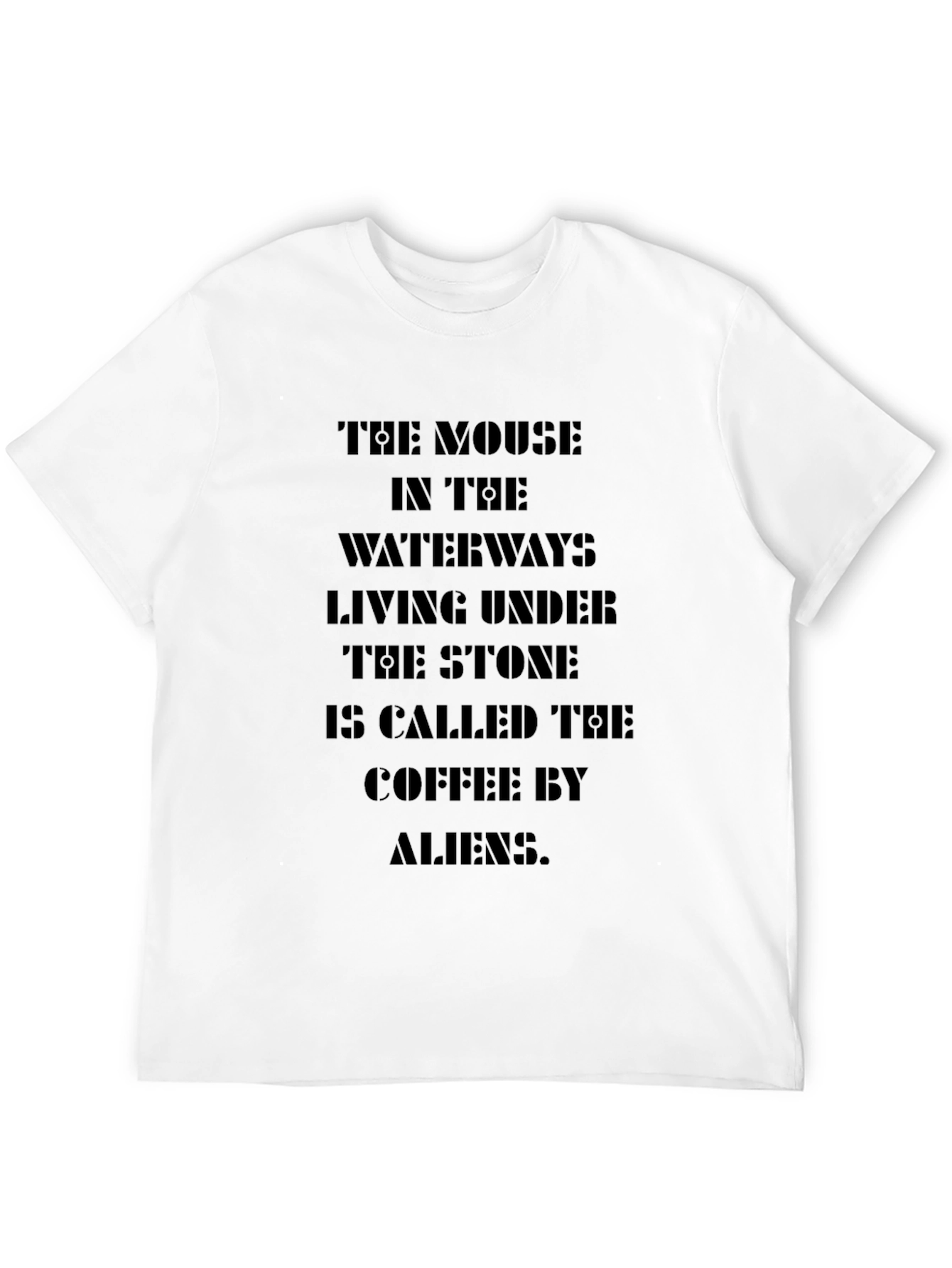 The Mouse Coffee by Aliens Graphic T-Shirt