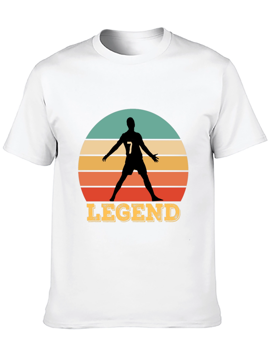 Legend Soccer Player Graphic T-Shirt
