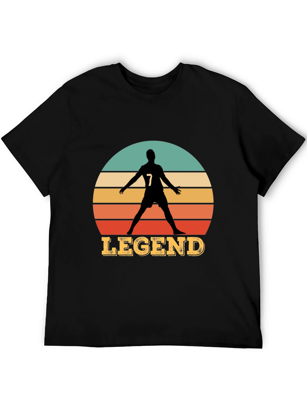 Legend Soccer Player Graphic T-Shirt