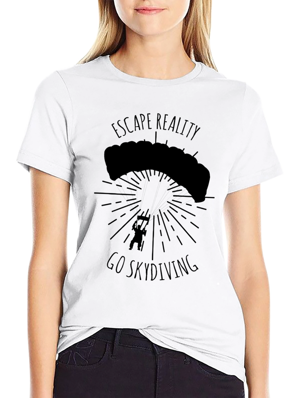 Escape Reality Skydiving T-Shirt - Adventure Ready