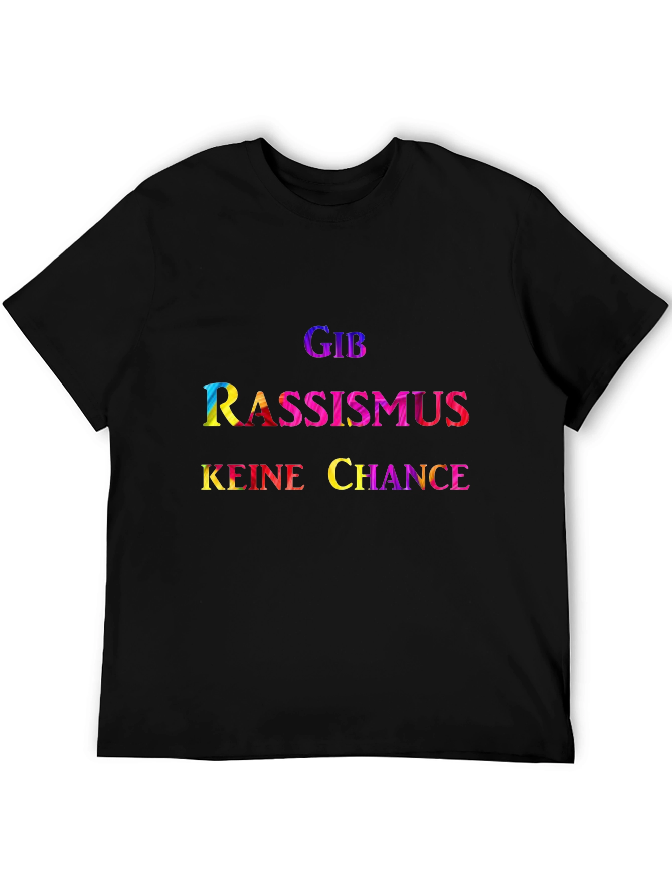 Give Racism No Chance - Graphic T-Shirt