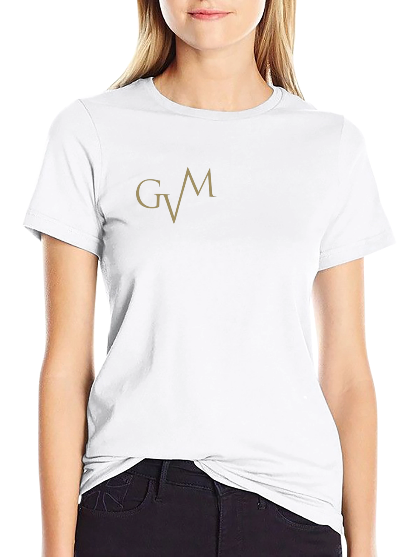 GVM Stylish Black Graphic Tee