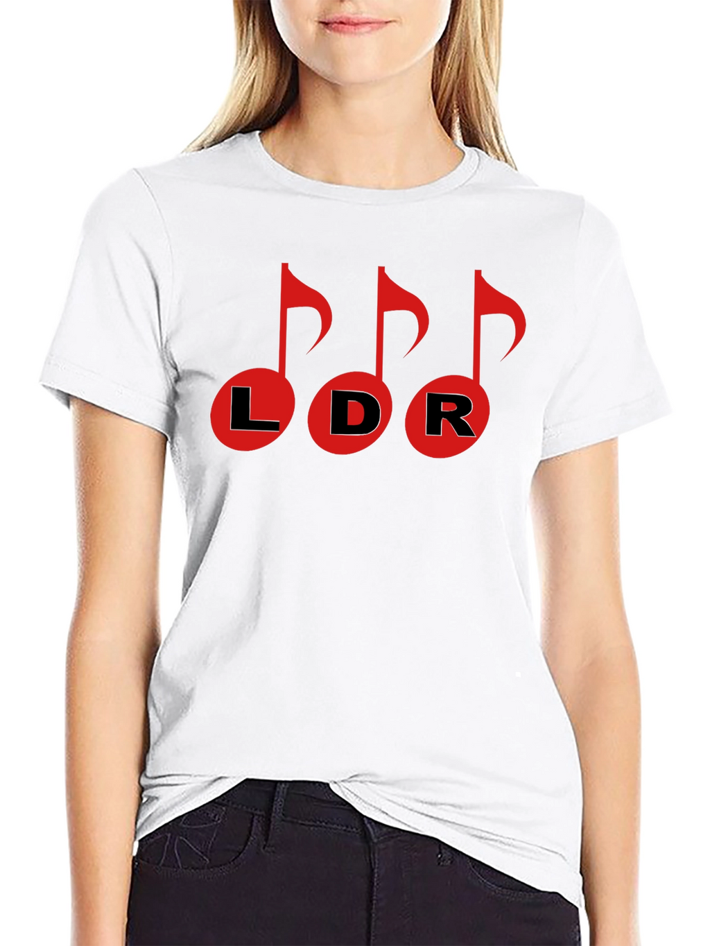Musical Note LDR Graphic Tee