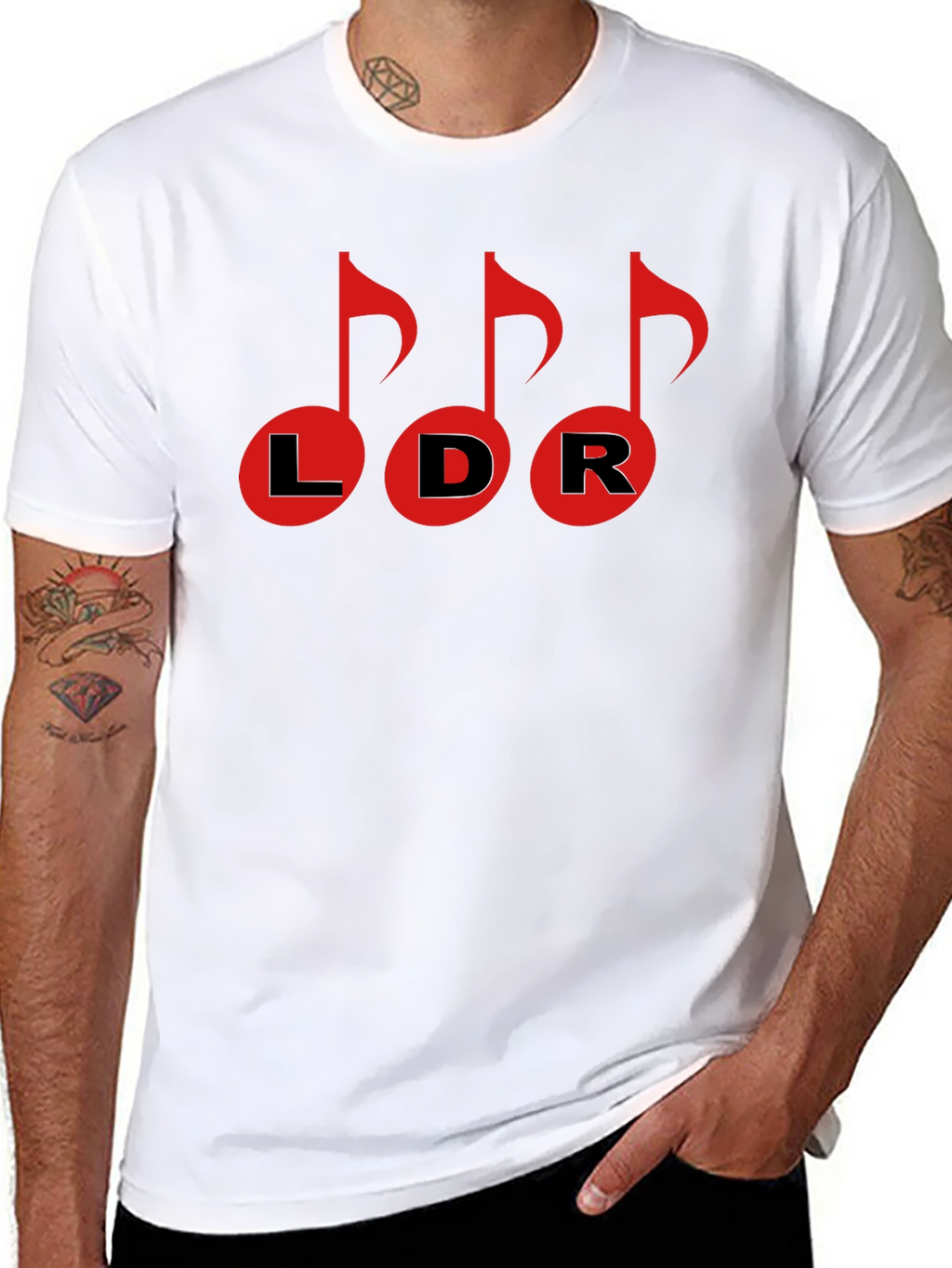 Musical Note LDR Graphic Tee