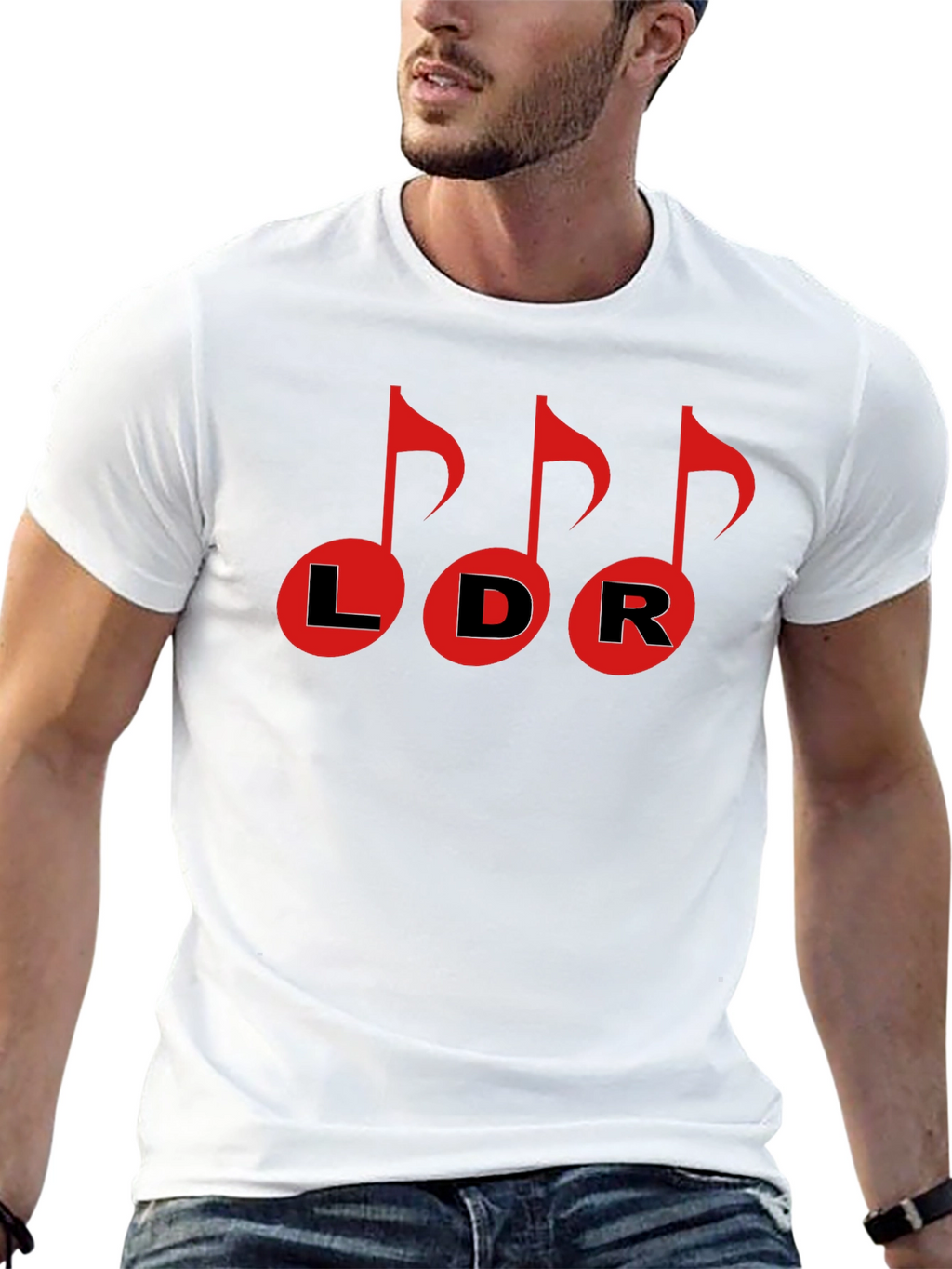 Musical Note LDR Graphic Tee