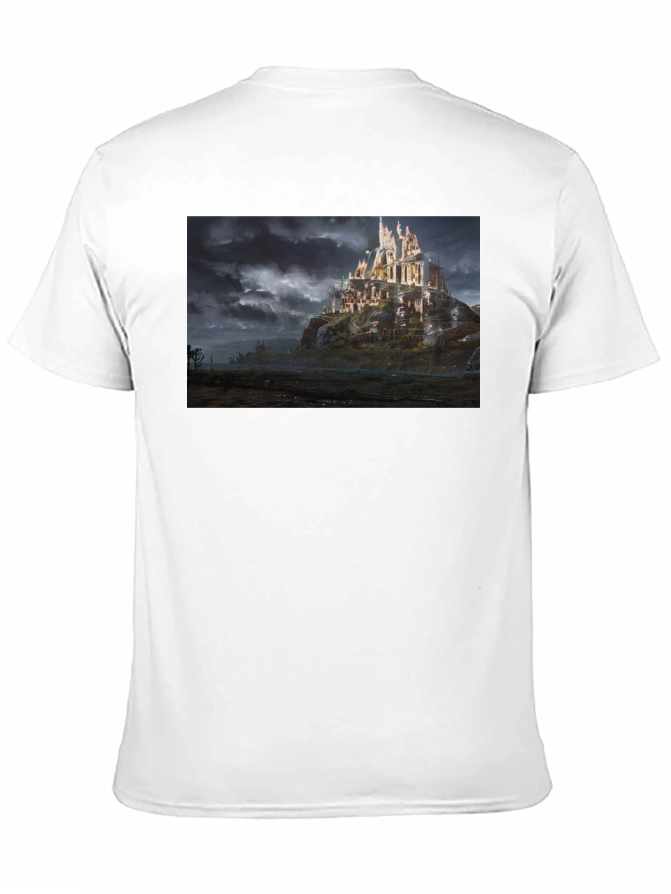 Castle T-Shirt - Black Graphic Tee