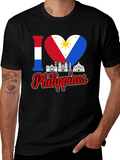 I Love Philippines T-Shirt Country Pride