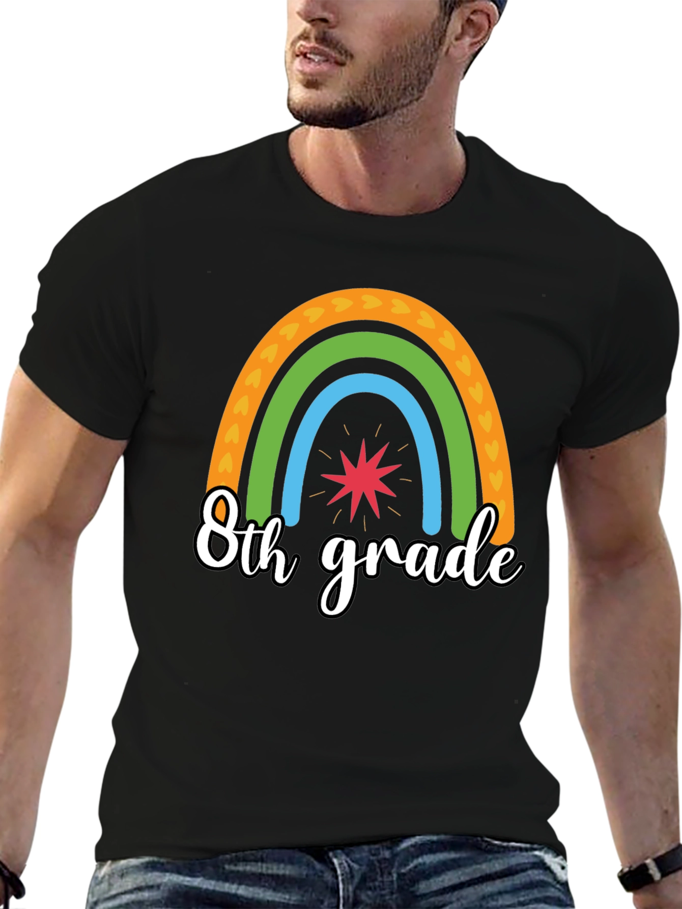8th Grade Rainbow T-Shirt