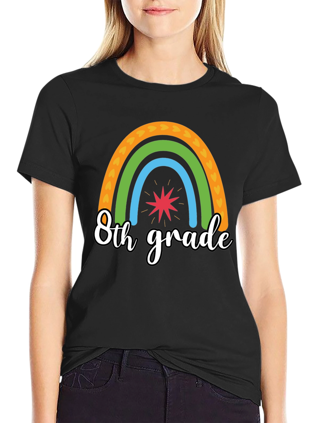 8th Grade Rainbow T-Shirt