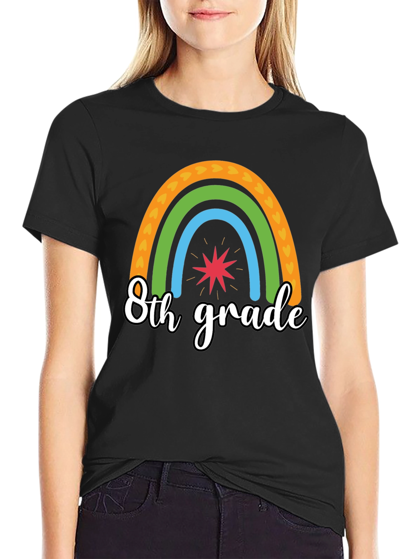 8th Grade Rainbow T-Shirt